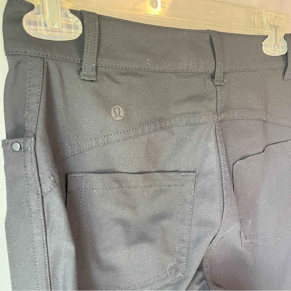 Lululemon Black Stretch Twill Golf Pants